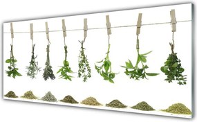 Panel Szklany do Kuchni Świeżość Kwiatów Ogrodowych