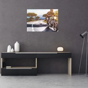 Obraz - Motocyklista (70x50 cm)
