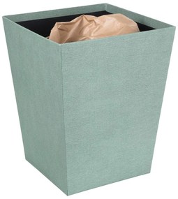 Zielononiebieski kosz na śmieci Sofia Canvas Paper Laminate – Bigso