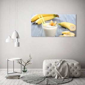 Foto obraz na płótnie Bananowy koktajl