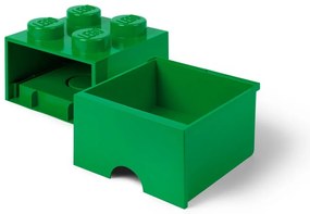 Zielony pojemnik z szufladą LEGO®