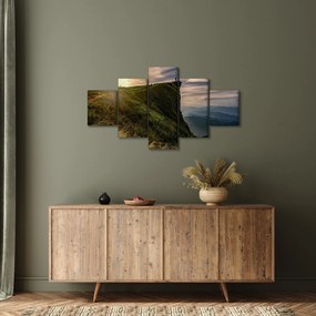 Obraz kobiet na klifie (125x70 cm)