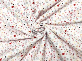 PrzytulneMieszkanie.pl PrzytulneMieszkanie.pl Pościel do łóżeczka krepowa Renforcé LOVITA różowa Rozmiar pościeli: 45 x 65 cm | 90 x 140 cm