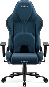 Fotel gamingowy materiałowy Diablo X-One Prime Normal Size, Meta Ocean