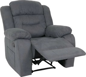 Fotel telewizyjny MCW-J57 XXL,  szaroniebieski