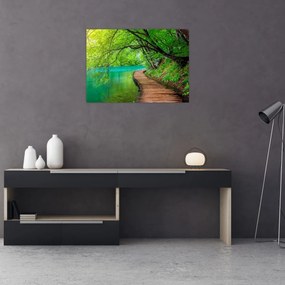 Obraz - Jeziora Plitwickie (70x50 cm)