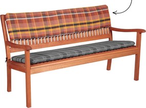 Doppler Oparcie na ławkę 2-osobową, 110x30x6 cm