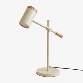 Lampa Stołowa Kierunkowa Z Żelaza Amaranto Kremowa Tapioca - Sklum