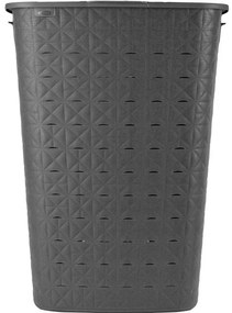 Curver Kosz na brudną bieliznę Softex 56 l, ciemnoszary