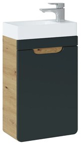 Szafka pod umywalkę ARUBA COSMOS 826 40 cm grafit/dąb COMAD