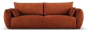 Pomarańczowa sofa 240 cm Matera – Cosmopolitan Design