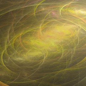 Nowoczesny abstrakcyjny obraz (z zegarem) (90x30 cm)