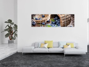 Obraz - Soczyste jagody (170x50 cm)