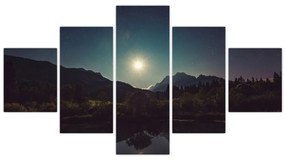 Obraz - nocne niebo (125x70 cm)