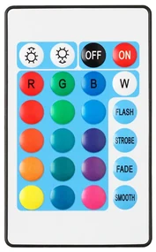 Zestaw Led RGB 3m IP65 Sterownik + Pilot