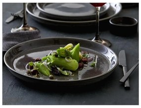 Czarny kamionkowy talerz deserowy ø 21 cm Gastro Grey/Grey – Bitz