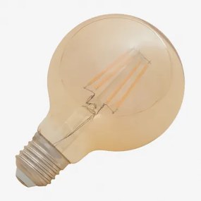 Ściemnialna Żarówka Led E27 Vintage Gradient Globe Ambar - Sklum