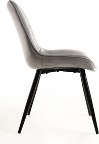 Zestaw 2 Krzese Lene Aksamitne