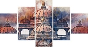 Obraz - Akshardham, New Delhi, Indie (125x70 cm)