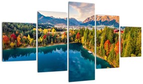 Obraz - Jezioro Urisee, Austria (125x70 cm)