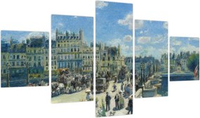 Obraz - Auguste Renoir, Pont Neuf, Paris, reprodukcje (125x70 cm)