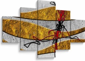 Abstrakcyjny obraz (125x70 cm)