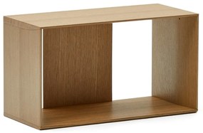 Modułowy system półek w dekorze dębu 67x38 cm Litto – Kave Home