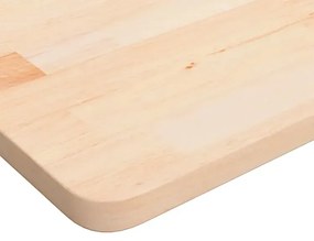 Naturalne drewno półka czarne uchwyty 50x50 - Bafo