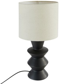 Lampa stołowa z ceramiczną podstawą YULIA, wys. 40 cm