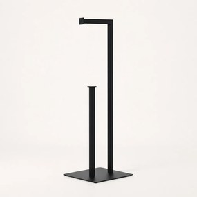 Towelia 2 Black - stojak na papier do nowoczesnej łazienki