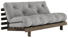 Szara rozkładana sofa 160 cm Roots – Karup Design