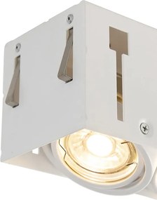 Zestaw 6 reflektorów wpuszczanych białych regulowanych bezramkowych 3-punktowych - Oneon