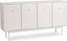 Komoda Apro – nowoczesna komoda z sześcioma półkami i geometrycznymi frontami