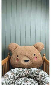 Poduszka dziecięca z mikropluszu Bear – Malomi Kids