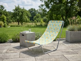 Składane leżak plażowy SAND LEMON, kolorowy