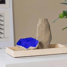 Beżowy wazon z żywicy polimerowej (wysokość 18 cm) Nuki – Mette Ditmer Denmark