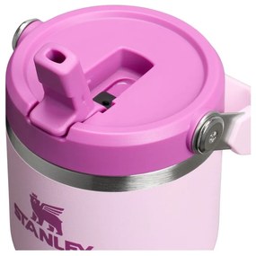 Różowy termos 600 ml IceFlow Flip Straw 2.0 – Stanley