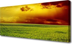 Fotoobraz na płótnie Rozległy Pejzaż Polny