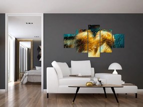 Obraz - Całujące się anioły (125x70 cm)
