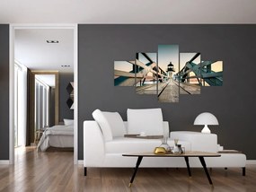 Obraz - Na molo (125x70 cm)