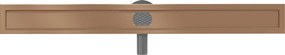 Mexen Flat 360° korpus do odpływu liniowego obrotowy 80 cm, miedź szczotkowana - 1C40080