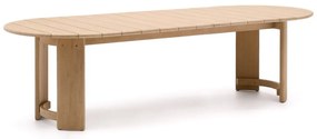 Stół z litego drewna eukaliptusowego 110x280 cm Xoriguer – Kave Home