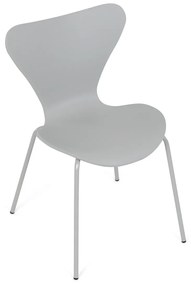 Zestaw krzeseł do jadalni CT-X7034 GREY, 4 szt.