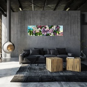 Obraz - Bukiet bzu (170x50 cm)