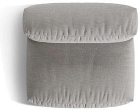 Jasnoszary moduł sofy (moduł środkowy) Martina – Micadoni Home