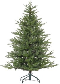 HOMCOM Sztuczna choinka, 150 cm z 1724 gałęziami, metalowa podstawa, Zielona | Aosom PL