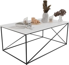 Nowoczesna ława czarny + biały mat W1-C71