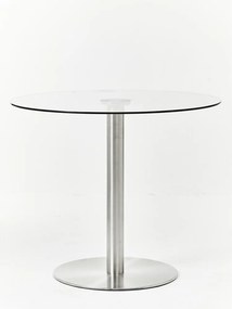 Okrągły stół ze szklanym blatem ø 90 cm Metropolitan – Premier Housewares