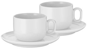 Białe porcelanowe filiżanki do cappuccino zestaw 2 szt. 160 ml Barista – WMF