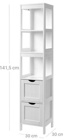 Regał BBC66WT biały